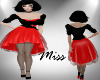 !T! Miss Dress Red