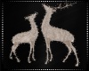 Gold Xmas Deer Decor