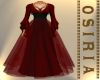 Gown Long Red-Black