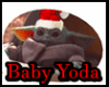 Baby Yoda Christmas Rug