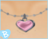 ~BZ~ Pink Heart Necklace