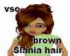 vsc Brown slania hair