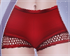 -S- Red Mesh Shorts