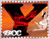 [BCC]Y Letter-Red Black