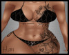 Black Bikini With Tattoo