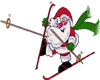 Santa Skiing