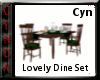 Lovely Dine Set