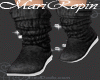 [K1] Western Black Shoe