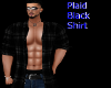 Black Plaided Shirt