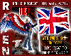 UK FLAG WITH POSES!