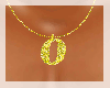 [DF] O gold necklace