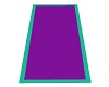 Purple and Teal Runner