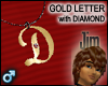 Gold Diamond D (M)