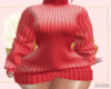 Winter Dress Red