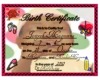 Janiyahs B*Certificate