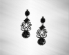 Tanya Black Earrings