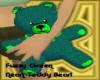 Fuzzy GreeNeon TeddyBear