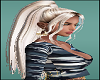 Cool White Ponytail