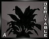 {A} Black Potted Plant
