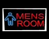 Mens Room Sign