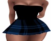 Black&Blue Pleated