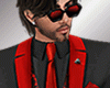 Dark Gothic Red-Blk Suit