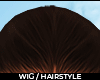 ! wig base . brown