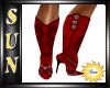 [SUN] Red Cowgirl Boots