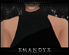 xMx:Black Sweater Tank