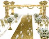 wedding blanc et or