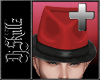 💀 | Dress Hat- Red