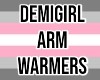 Demigirl arm warmers