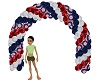 4th of July Balloon Arch