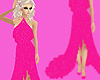*T* Pink Evening Gown