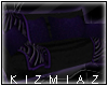 K!Z Violet Zebra Couch
