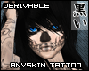 [K] Anyskin Head Tattoo