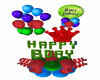 GM's HappyBdy balloons