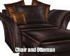 F2F Chair and Ottoman