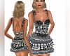 CountryRuffledDressBlack