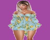 blue flower sprin dress