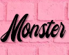 Monster Head Sign