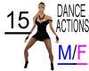 15 DANCE ACTION M/F