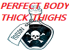perfect thick thighs