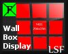 LFS 9 Box Wall Display