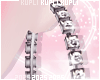 Iced Big Hoops Diamonds