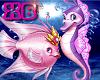 XB- GIRLY FISH & SEA HOR