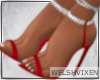 WV: Red Glam Heels