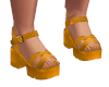 Kay Orange Heels