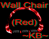 ~KB~ Wall Chair (Red)