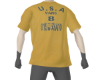 yellow baggy usa t